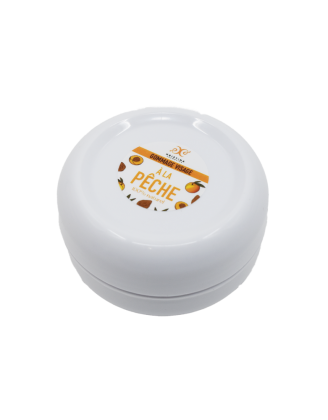 Gommage visage pêche - 50ml 100% naturel - Format voyage