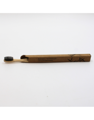 Brosse à Dents Ultra Douce en Bambou au Charbon Actif