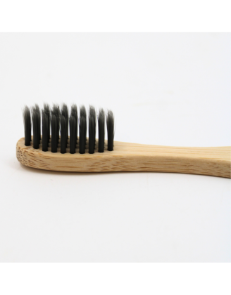 Brosse à Dents Ultra Douce en Bambou au Charbon Actif