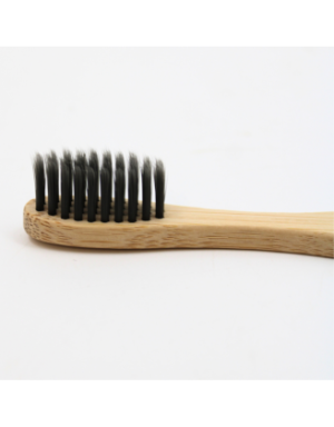 Brosse à Dents Ultra Douce en Bambou au Charbon Actif