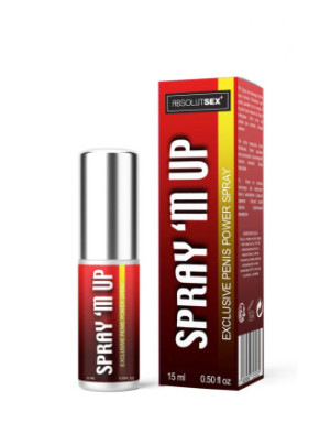 SPRAY M'UP ÉRECTION Spray de Massage Intime pour Homme 15 ml - RUF