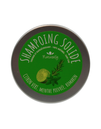 Shampoing solide - Frais et tonique 58gr
