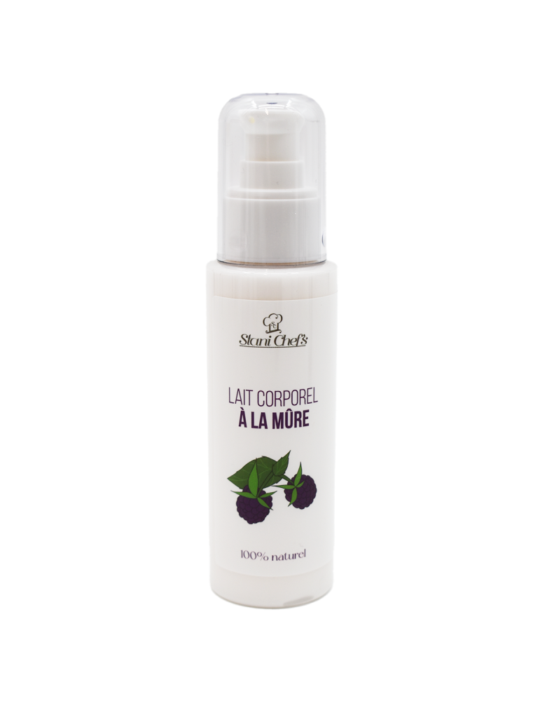 Lait corps hydratant à la mûre - 100ml 100% naturel
