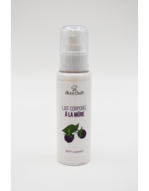 Lait corps hydratant à la mûre - 100ml 100% naturel