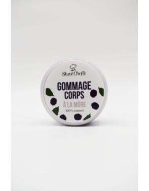 Gommage corps à la mûre - 200ml 100% naturel
