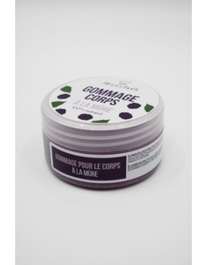 Gommage corps à la mûre - 200ml 100% naturel