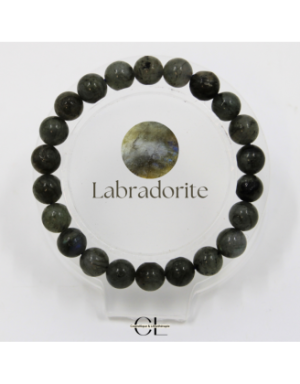Bracelet en pierre naturelle Labradorite AB 8-9mm