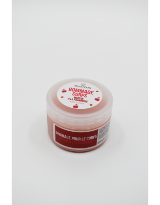 Gommage corps - muffin à la framboise - 100ml 100% naturel