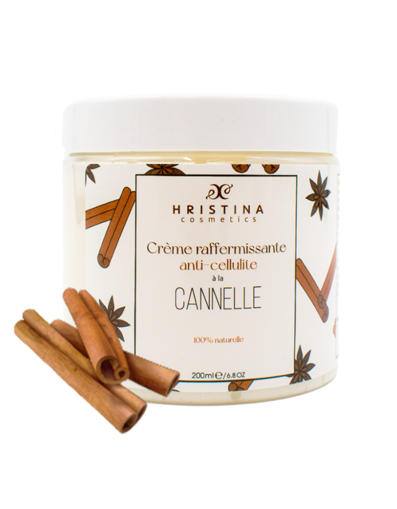 Crème raffermissante anti-cellulite 200ml 100% naturelle