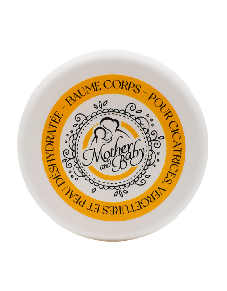 Baume réparateur cicatrices et vergetures 250ml 100% naturel