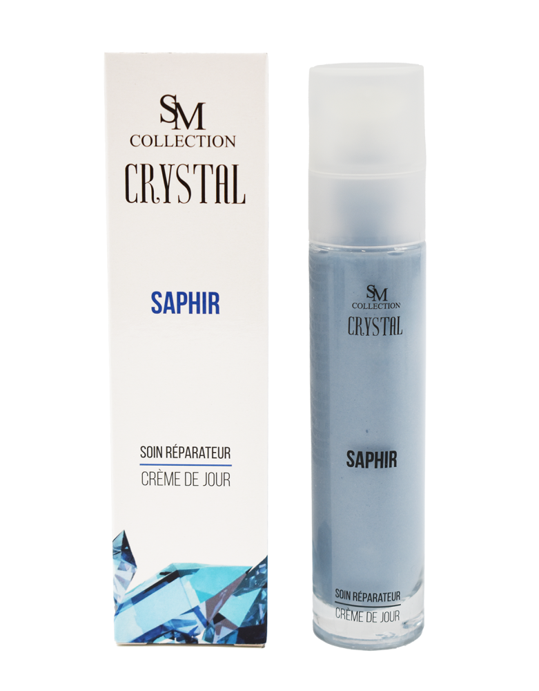 Crème de jour à la poudre de saphir 50ml 100% naturelle