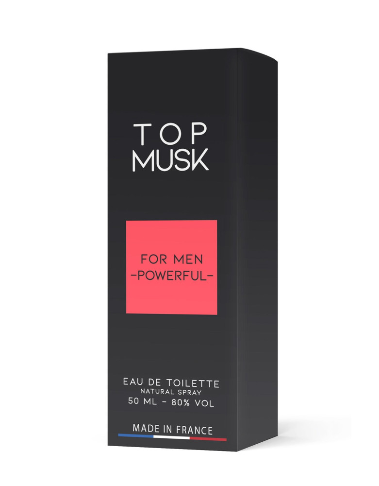 TOP MUSK Eau de Toilette de Séduction pour Homme 50 ml - RUF