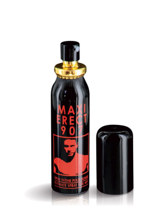 MAXI ERECT Spray Massage Pénis à l'Extrait de Piment de Cayenne 25 ml - RUF