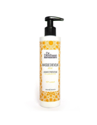 Masque capillaire lissant et protecteur d'été aux particules d'or - 250ml 100% naturel