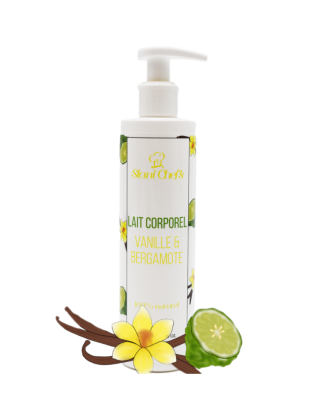 Lait corporel à la vanille et bergamote - 250ml 100% naturel