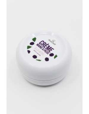 Crème mains et pieds à la mûre - 50 ml 100% naturelle - Format voyage