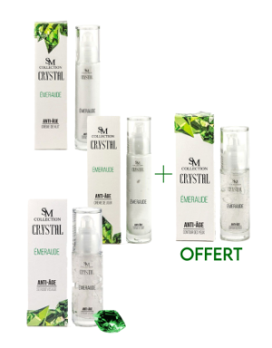 Gamme complète anti-âge - Émeraude 100% naturelle