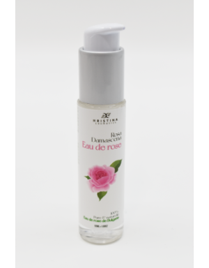 Eau florale naturelle à la rose de Damas - 50ml 100% naturelle - Format voyage