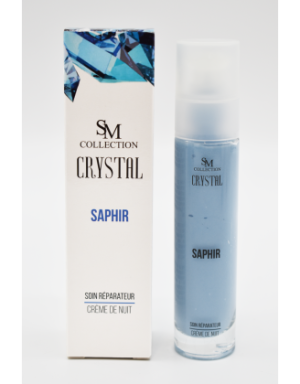 Crème de nuit à la poudre de saphir 50ml 100% naturelle
