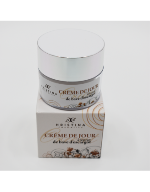 Crème de jour hydratante à base de bave d'escargot 50ml 100% naturelle