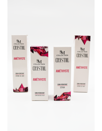 Crème de jour à la poudre d'améthyste 50ml 100% naturelle