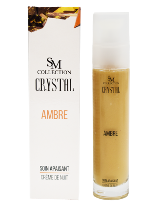 Crème de nuit à la poudre d'ambre 100% naturelle 50ml 100% naturelle