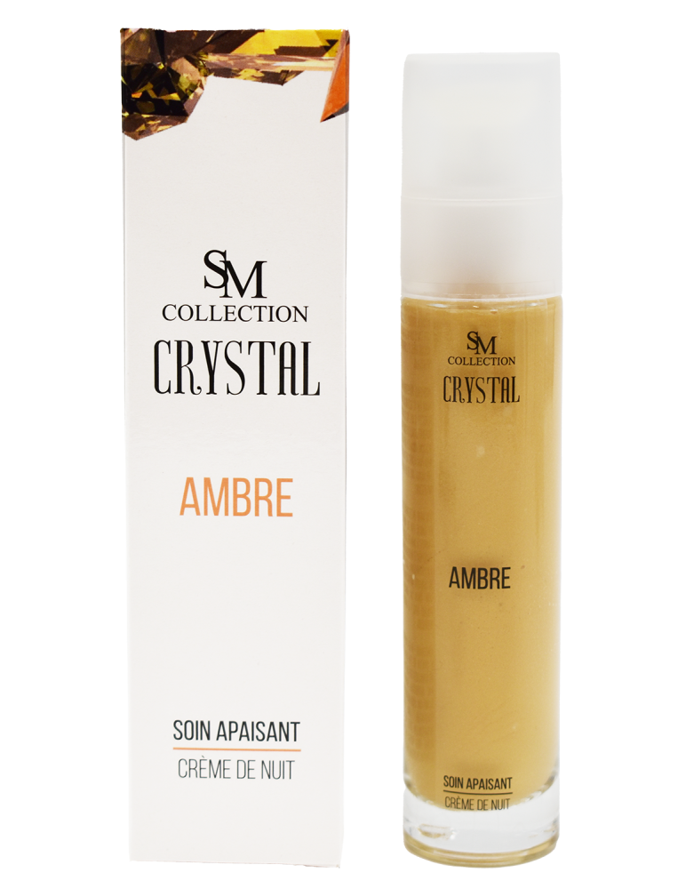 Crème de nuit à la poudre d'ambre 100% naturelle 50ml 100% naturelle