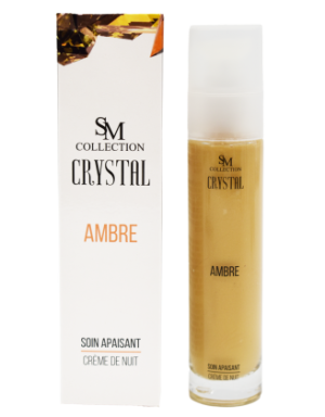Crème de nuit à la poudre d'ambre 100% naturelle 50ml 100% naturelle