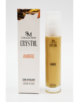 Crème de nuit à la poudre d'ambre 100% naturelle 50ml 100% naturelle