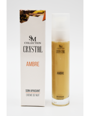 Crème de nuit à la poudre d'ambre 100% naturelle 50ml 100% naturelle