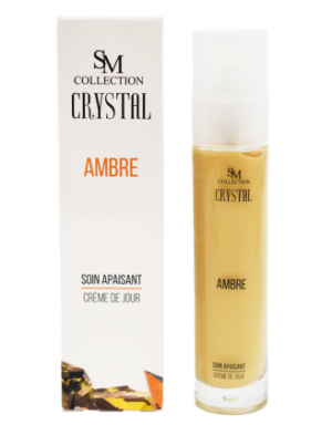 Crème de jour à la poudre d'ambre 50ml 100% naturelle