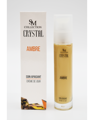 Crème de jour à la poudre d'ambre 50ml 100% naturelle