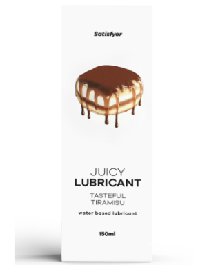 Lubrifiant à base d'eau Tiramisu savoureux 300 ml Satisfyer 