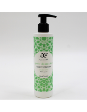 Après-shampoing volume et hydratation enrichi à l'aloe vera 100% naturel 250ml