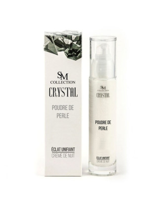 Crème de nuit revitalisante à la poudre de perle 50ml 100% naturelle