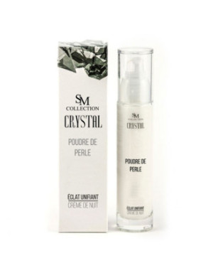 Crème de nuit revitalisante à la poudre de perle 50ml 100% naturelle