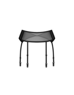 Aurorium porte-jarretelles noires