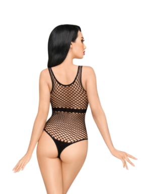 Body résille noir Enjoy the moment