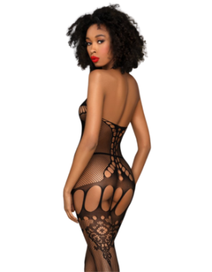 Bodystocking fantaisie noir Fancy me