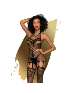 Bodystocking fantaisie noir Fancy me