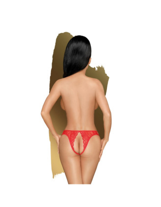 Culotte ouverte rouge Naughty valentine