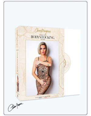 Combinaison en résille aspect toile araignée -  Le Numéro 7 - Collection Bodystocking
