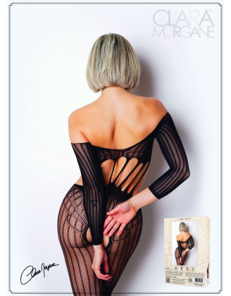 Bodystocking manches longues seins nus - Le Numéro 5 - Collection Bodystocking
