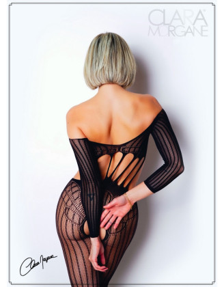 Bodystocking manches longues seins nus - Le Numéro 5 - Collection Bodystocking