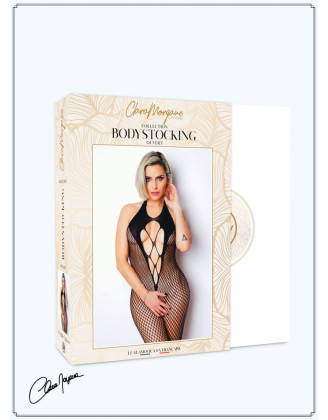 Bodystocking noir avec sublime dos nu - Le Numéro 2 - Collection Bodystocking