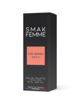 SMAK FEMME Eau de Toilette de Séduction pour Femme 50 ml - RUF