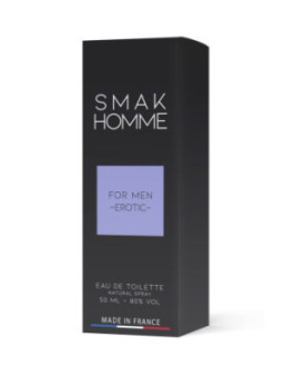 SMAK HOMME Eau de Toilette de Séduction pour Homme 50 ml - RUF