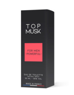 TOP MUSK Eau de Toilette de Séduction pour Homme 50 ml - RUF