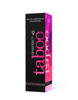 TABOO PHEROMONE FEMME Brume Corporelle aux Phéromones pour Femme 15 ml - RUF