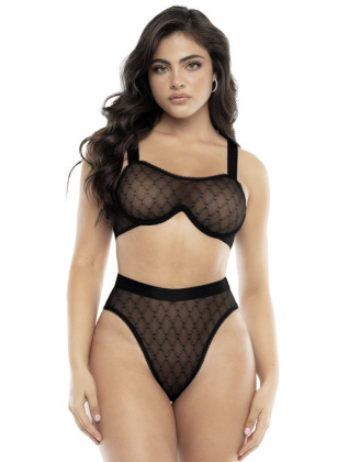 Ensemble 2 pièces soutien-gorge et culotte noir